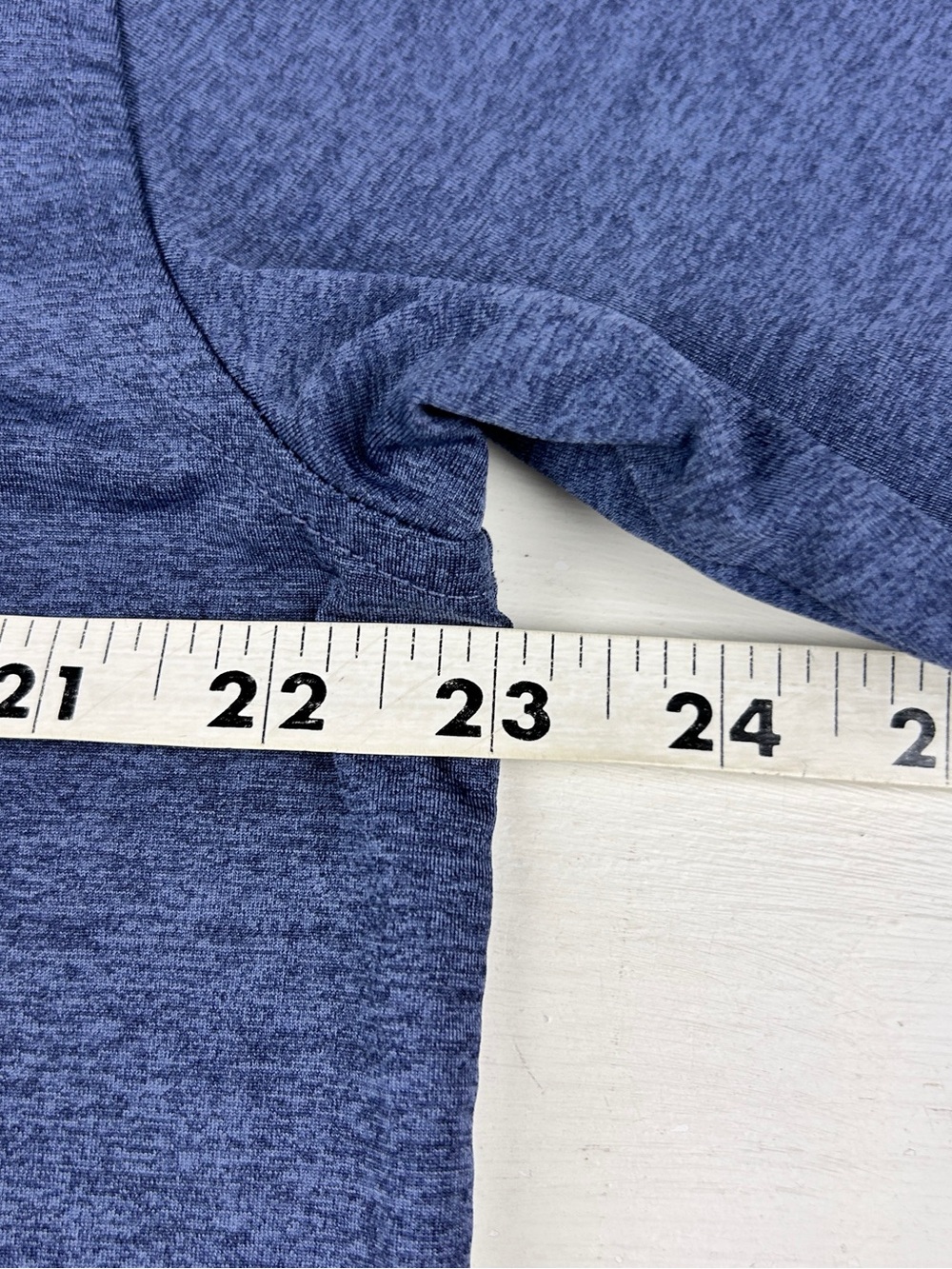 RHOBACK Blue Golf Polo Men’s Large Colliers Logo Sleeve - Picture 5 of 6